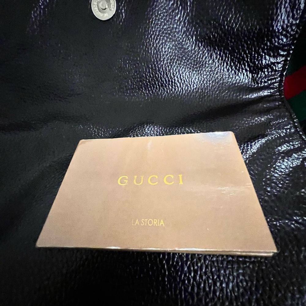 Gucci cinch backpack